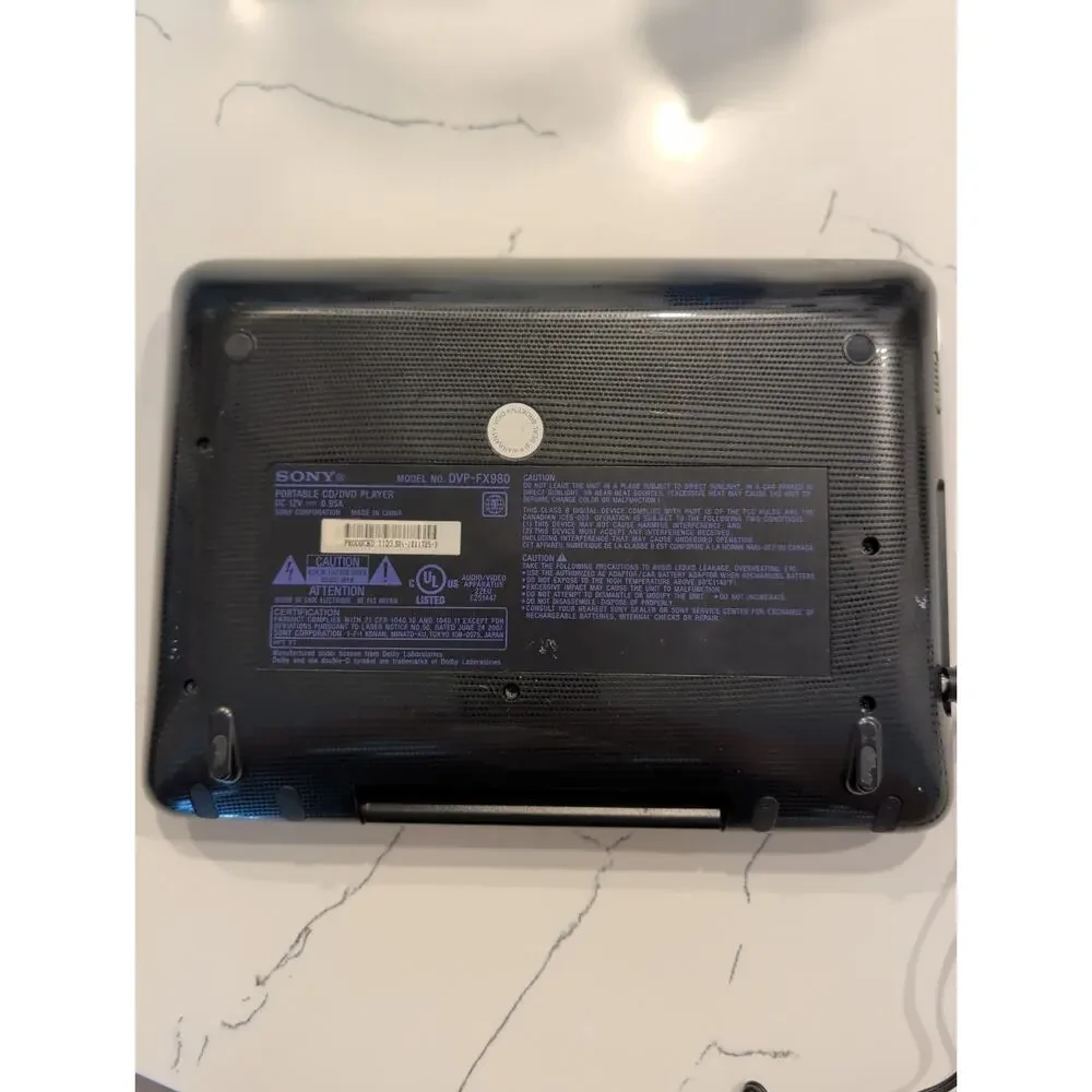 Sony DVP-FX980 Portable DVD Player - 9